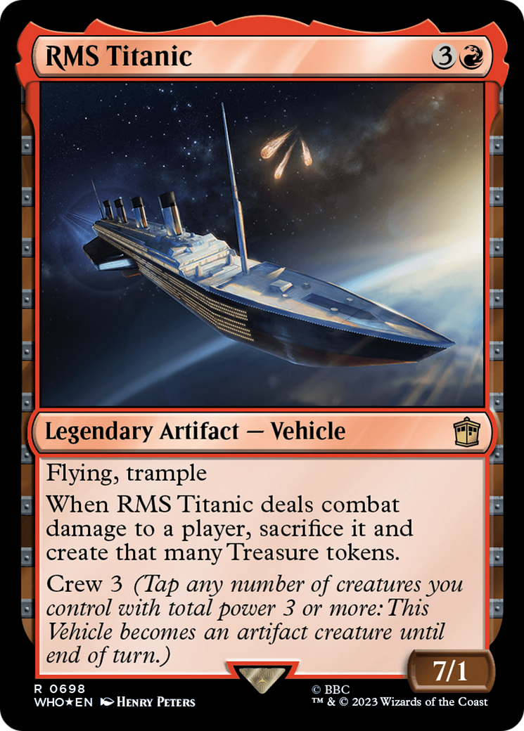 RMS Titanic (Surge Foil) [Doctor Who] | Gate City Games LLC