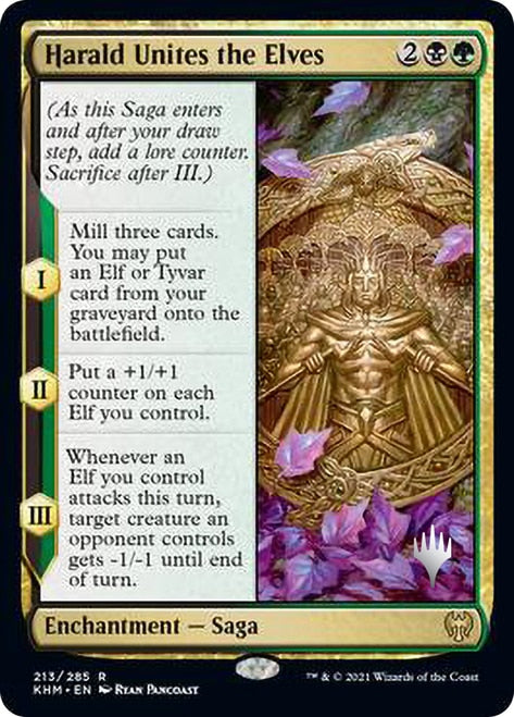 Harald Unites the Elves (Promo Pack) [Kaldheim Promos] | Gate City Games LLC