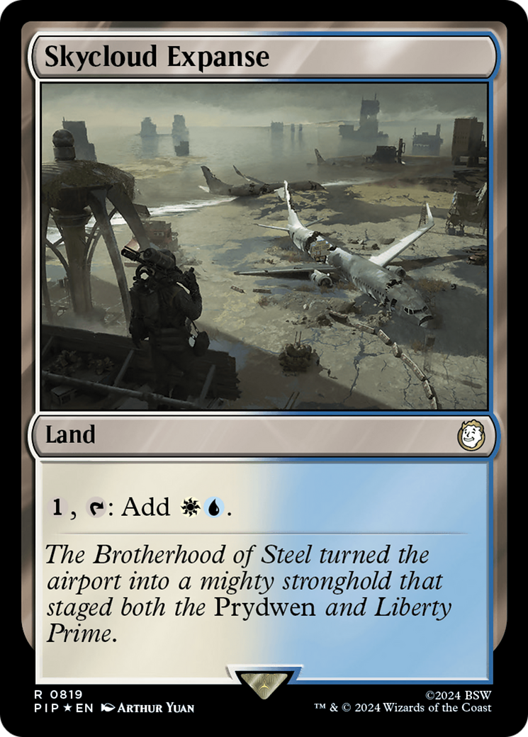 Skycloud Expanse (Surge Foil) [Fallout] | Gate City Games LLC
