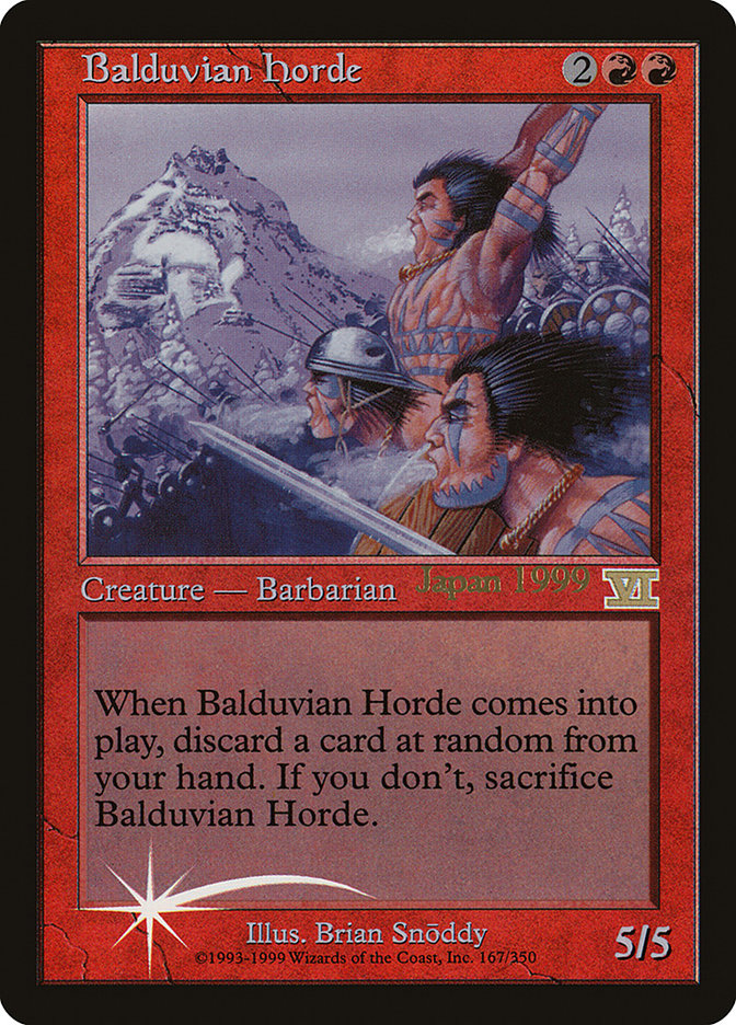 Balduvian Horde (Worlds) [World Championship Promos] | Gate City Games LLC