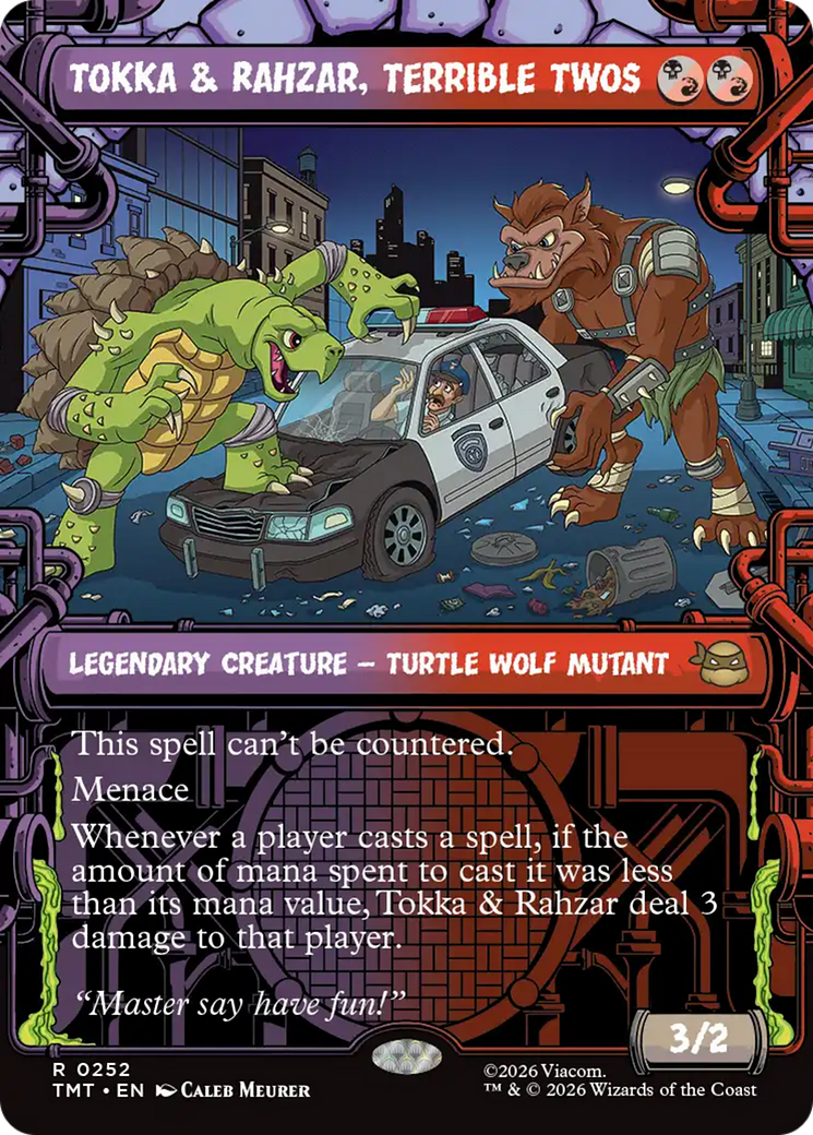 Tokka & Rahzar, Terrible Twos (Showcase) [Teenage Mutant Ninja Turtles] | Gate City Games LLC