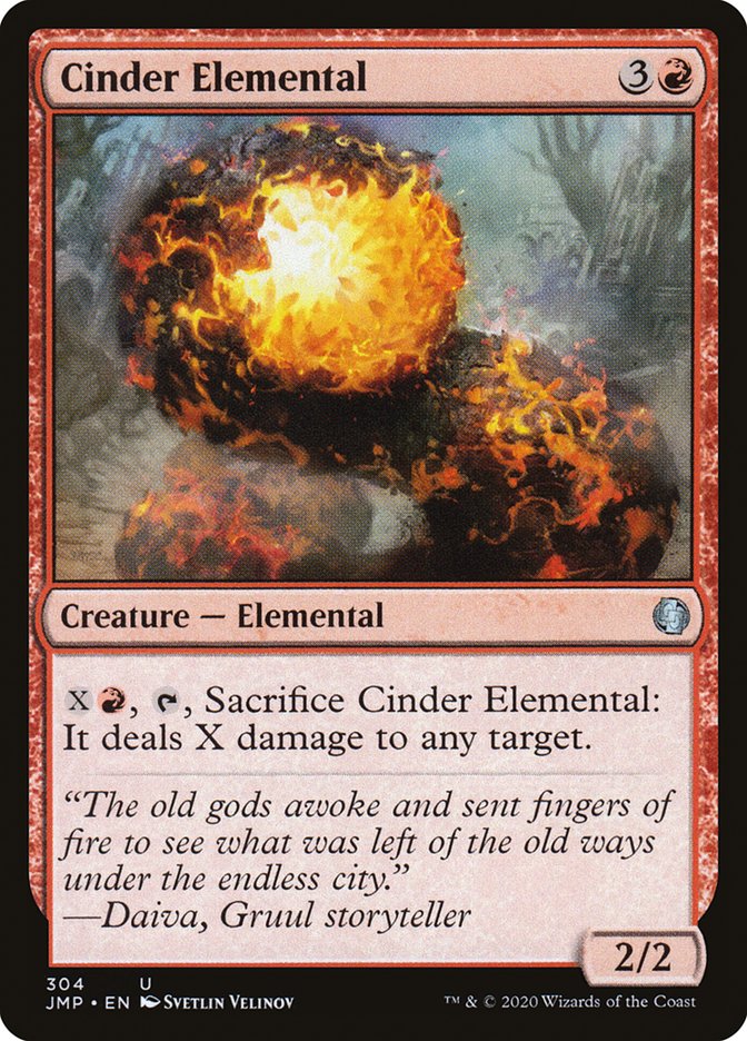 Cinder Elemental [Jumpstart] | Gate City Games LLC