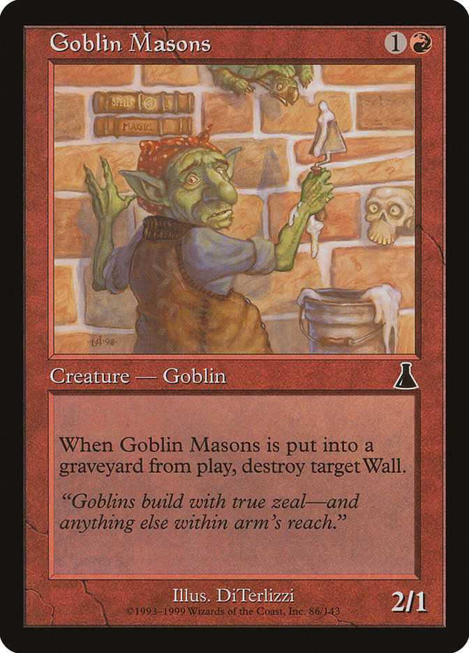 Goblin Masons [Urza's Destiny] | Gate City Games LLC