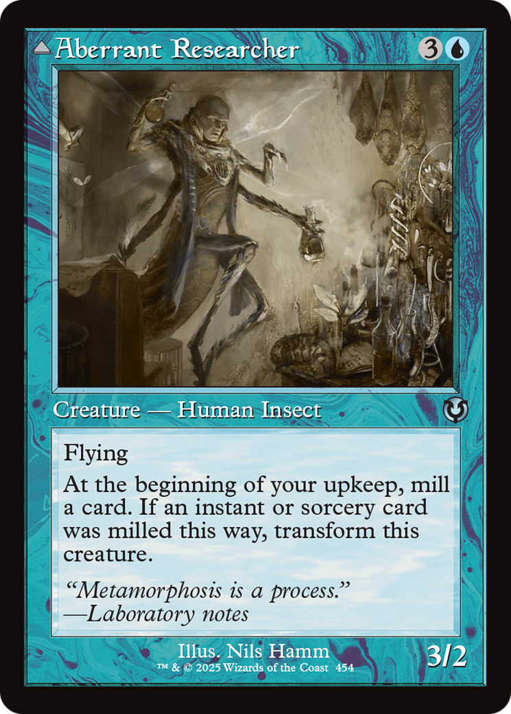 Aberrant Researcher // Perfected Form (Retro Frame) [Innistrad Remastered] | Gate City Games LLC