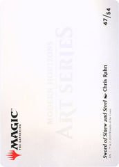 Sword of Sinew and Steel // Sword of Sinew and Steel [Modern Horizons Art Series] | Gate City Games LLC