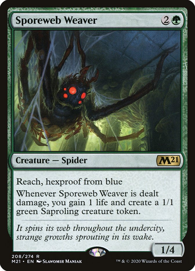 Sporeweb Weaver [Core Set 2021] | Gate City Games LLC