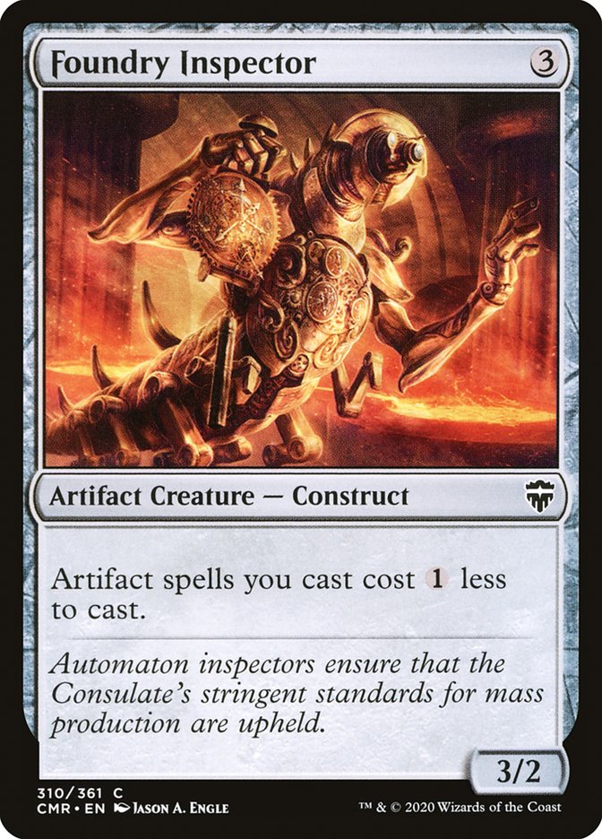 Foundry Inspector [Commander Legends] | Gate City Games LLC