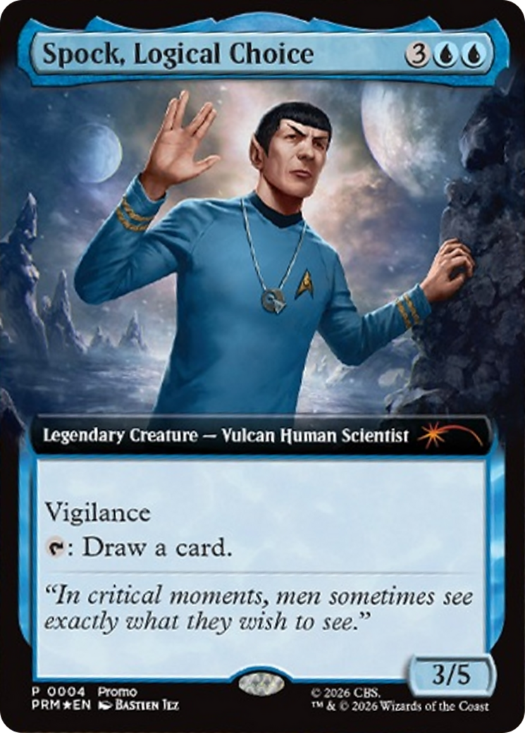 Spock, Logical Choice (Extended Art) [Media Promos] | Gate City Games LLC