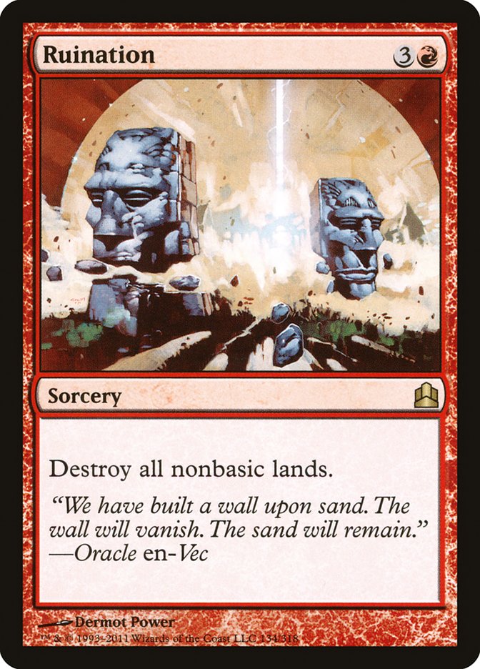 Ruination [Commander 2011] | Gate City Games LLC