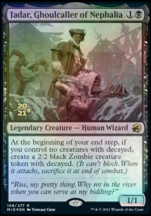 Jadar, Ghoulcaller of Nephalia [Innistrad: Midnight Hunt Prerelease Promos] | Gate City Games LLC