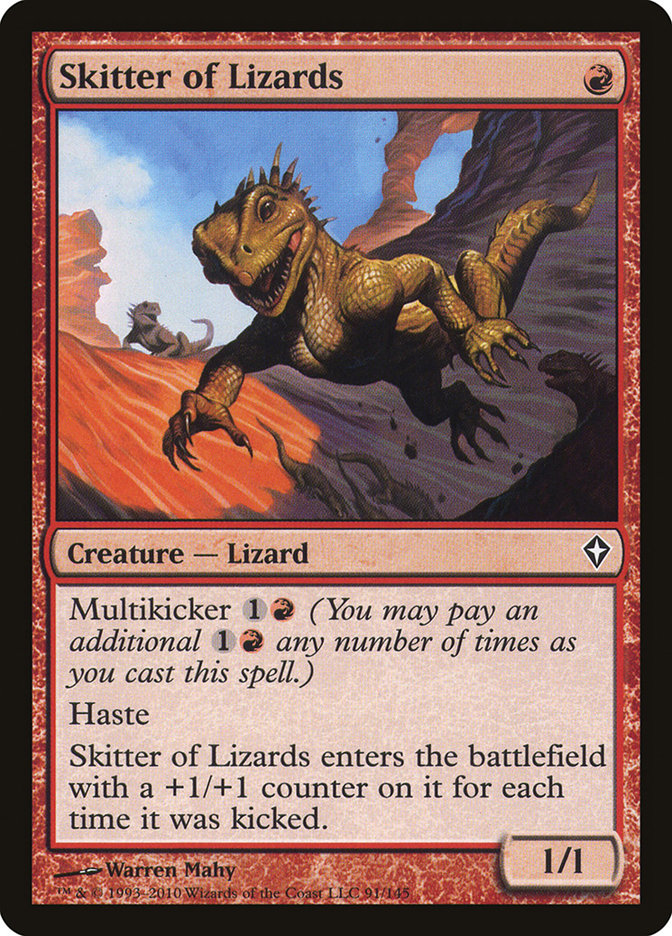 Skitter of Lizards [Worldwake] | Gate City Games LLC