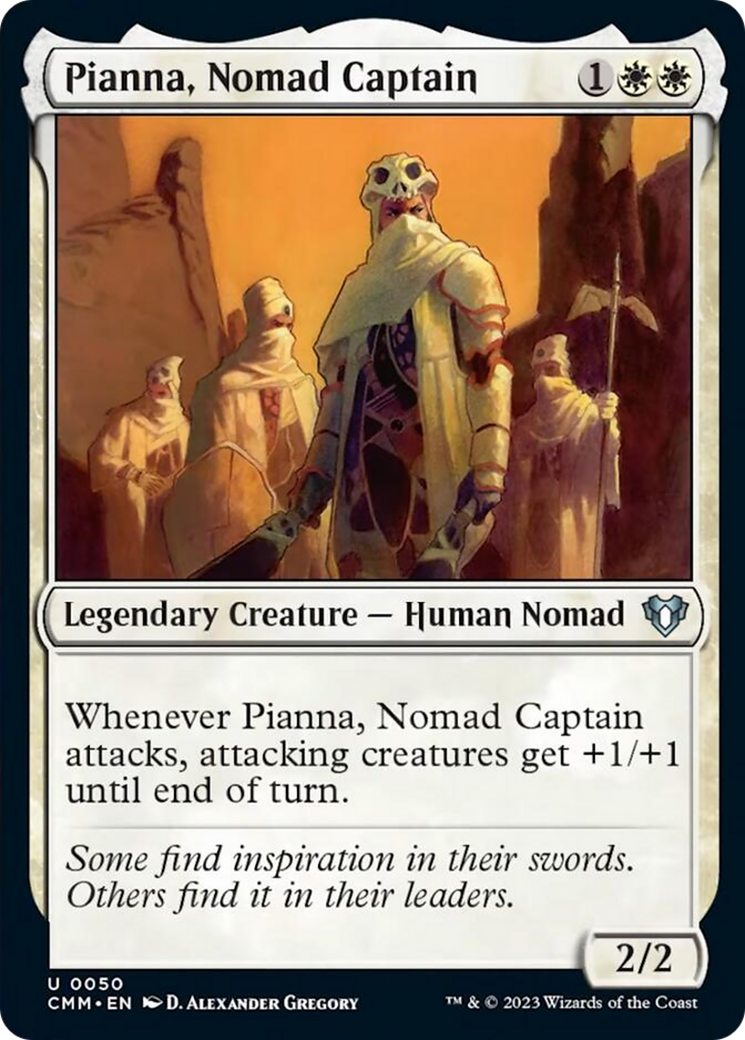 Pianna, Nomad Captain [Commander Masters] | Gate City Games LLC