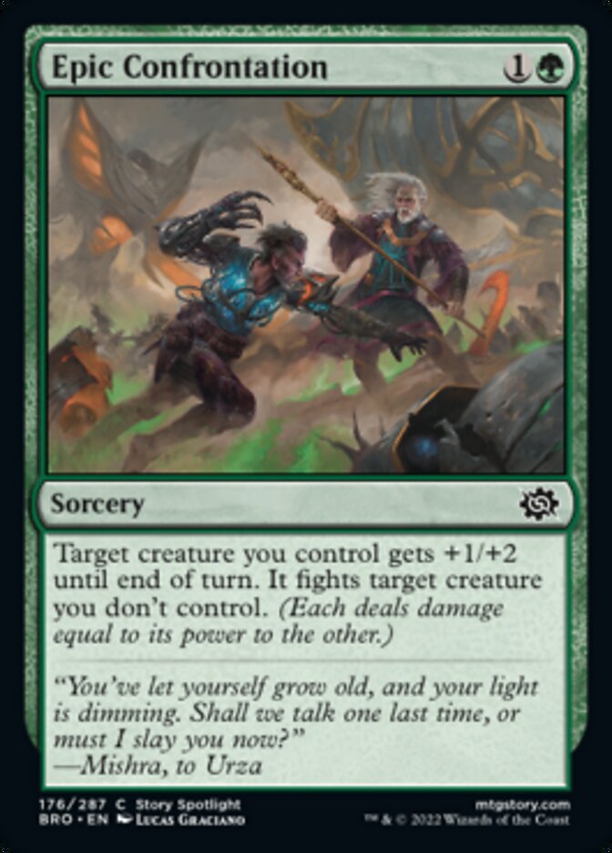 Epic Confrontation [The Brothers' War] | Gate City Games LLC