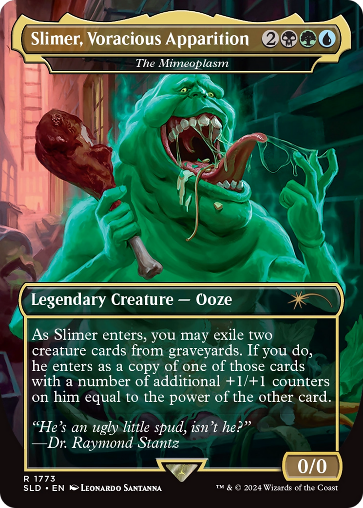 Slimer, Voracious Apparition - The Mimeoplasm [Secret Lair Drop Series] | Gate City Games LLC