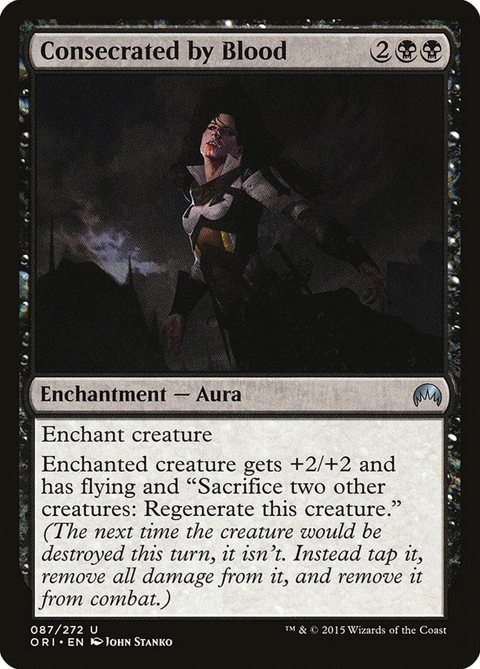 Consecrated by Blood [Magic Origins] | Gate City Games LLC