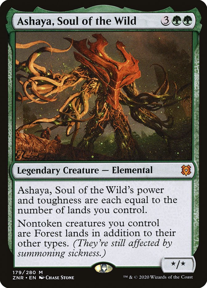 Ashaya, Soul of the Wild [Zendikar Rising] | Gate City Games LLC
