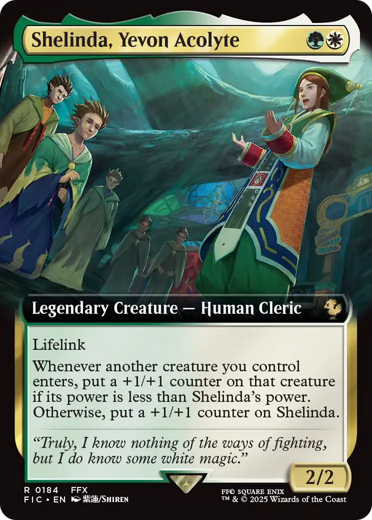 Shelinda, Yevon Acolyte (Extended Art) [FINAL FANTASY Commander] | Gate City Games LLC