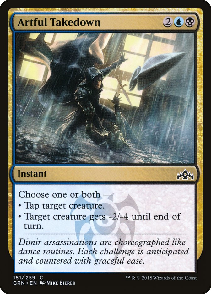 Artful Takedown [Guilds of Ravnica] | Gate City Games LLC