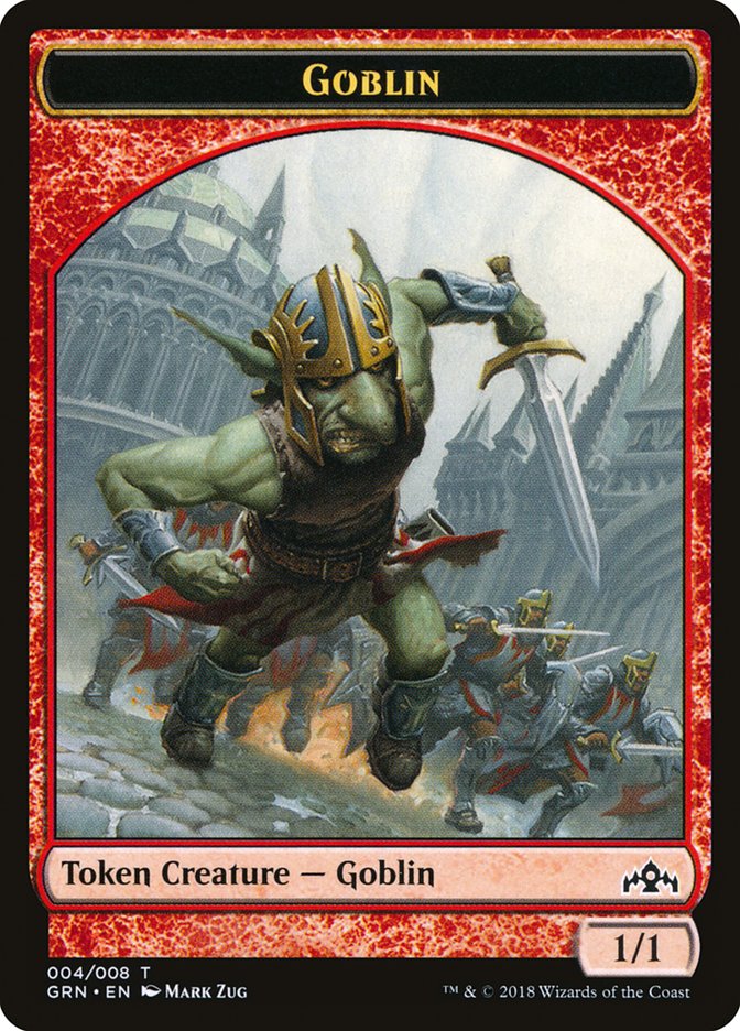 Goblin Token [Guilds of Ravnica Tokens] | Gate City Games LLC