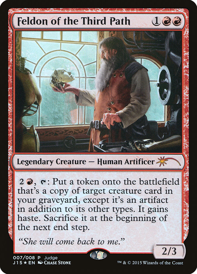 Feldon of the Third Path [Judge Gift Cards 2015] | Gate City Games LLC