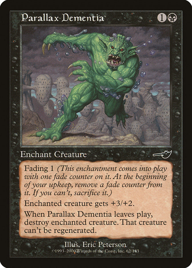 Parallax Dementia [Nemesis] | Gate City Games LLC