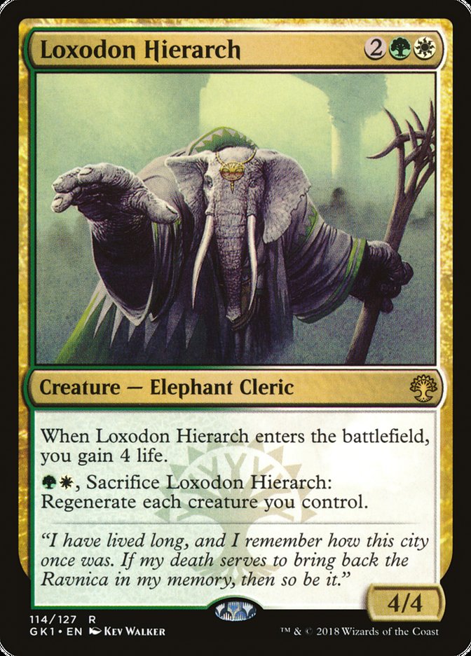 Loxodon Hierarch [Guilds of Ravnica Guild Kit] | Gate City Games LLC