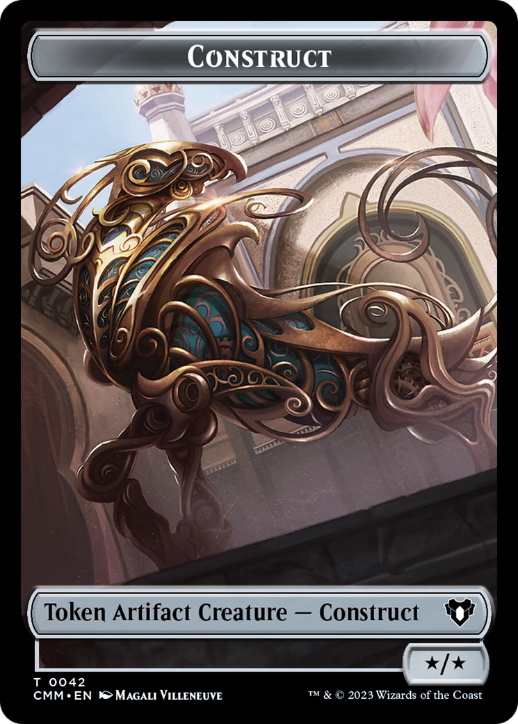 Construct Token (42) [Commander Masters Tokens] | Gate City Games LLC