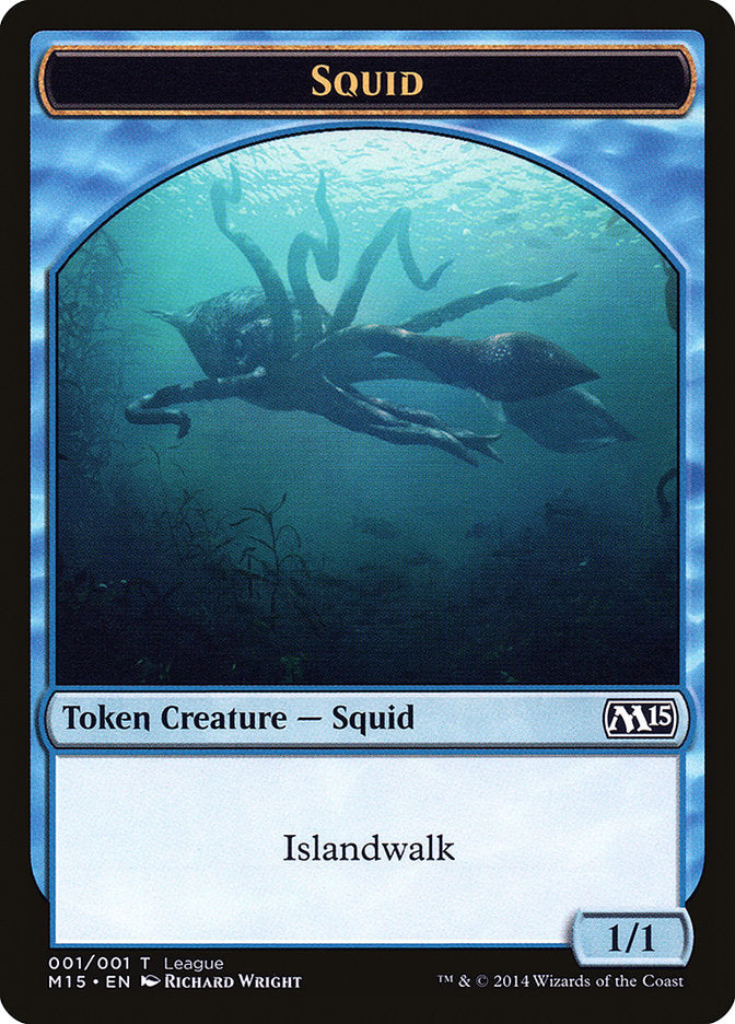 Squid Token [League Tokens 2014] | Gate City Games LLC