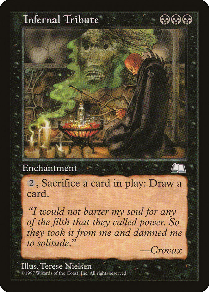 Infernal Tribute [Weatherlight] | Gate City Games LLC