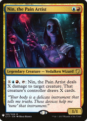 Nin, the Pain Artist [The List] | Gate City Games LLC