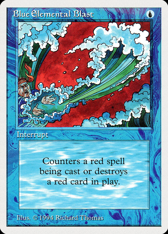 Blue Elemental Blast [Summer Magic / Edgar] | Gate City Games LLC