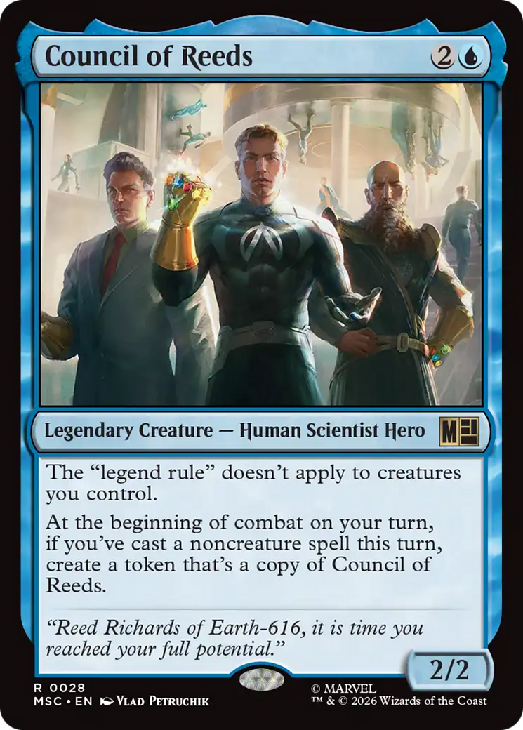 Council of Reeds (Surge Foil) [Marvel Super Heroes Commander] | Gate City Games LLC