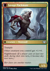 Child of the Pack // Savage Packmate [Innistrad: Crimson Vow] | Gate City Games LLC