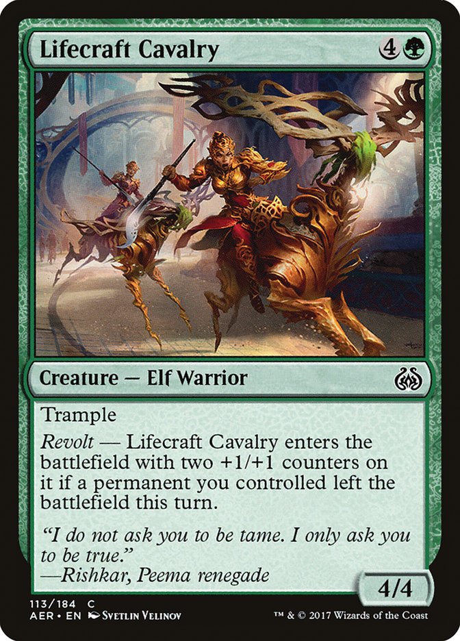 Lifecraft Cavalry [Aether Revolt] | Gate City Games LLC