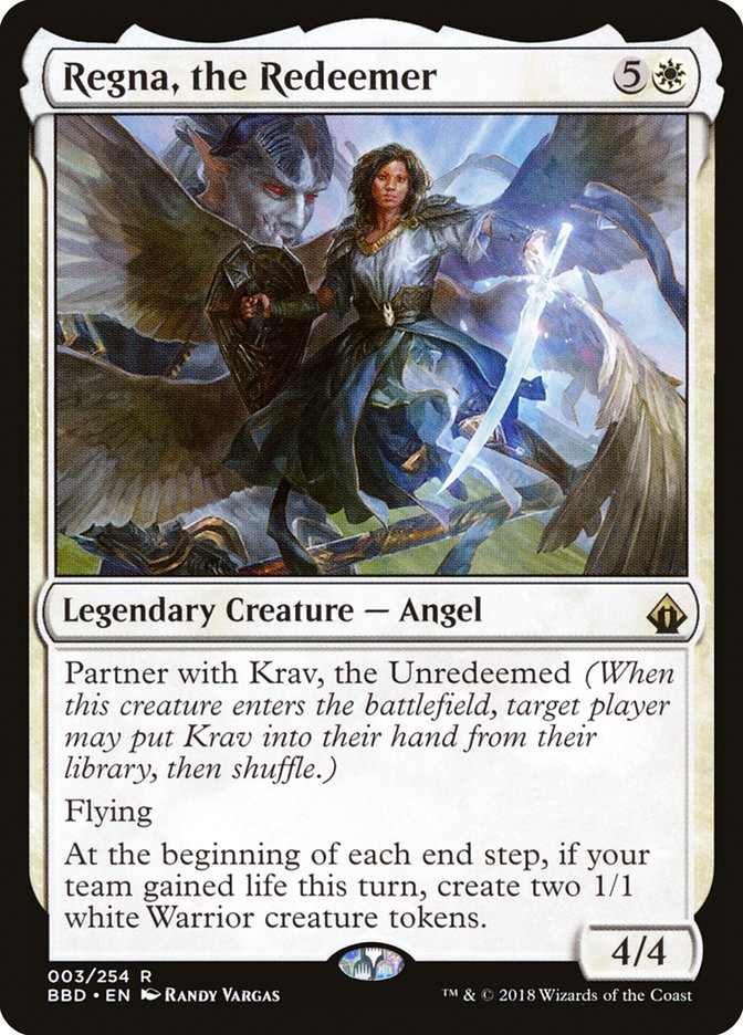 Regna, the Redeemer [Battlebond] | Gate City Games LLC
