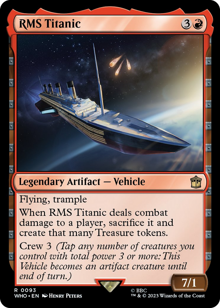 RMS Titanic [Doctor Who] | Gate City Games LLC