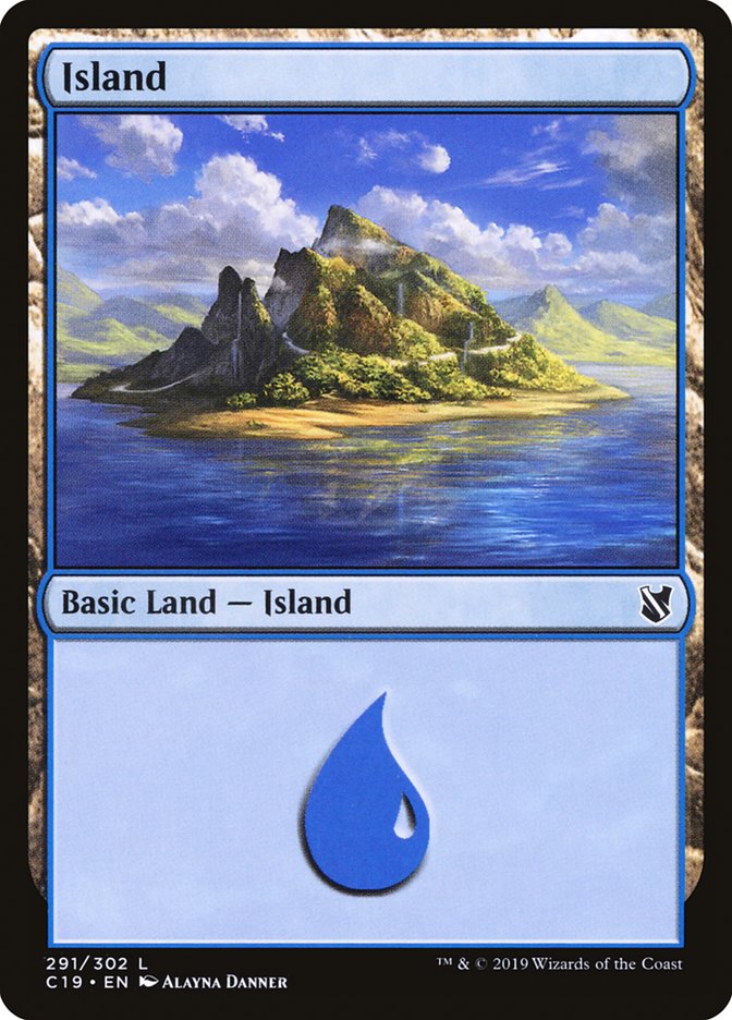 Island (291) [Commander 2019] | Gate City Games LLC