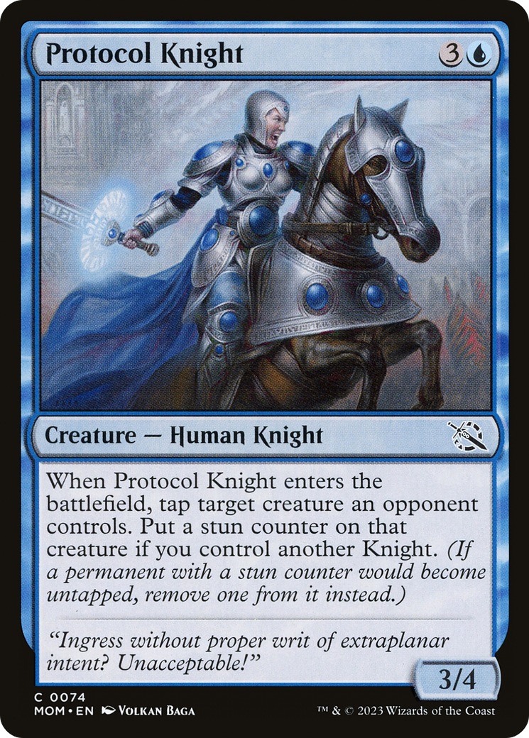 Protocol Knight [March of the Machine] | Gate City Games LLC