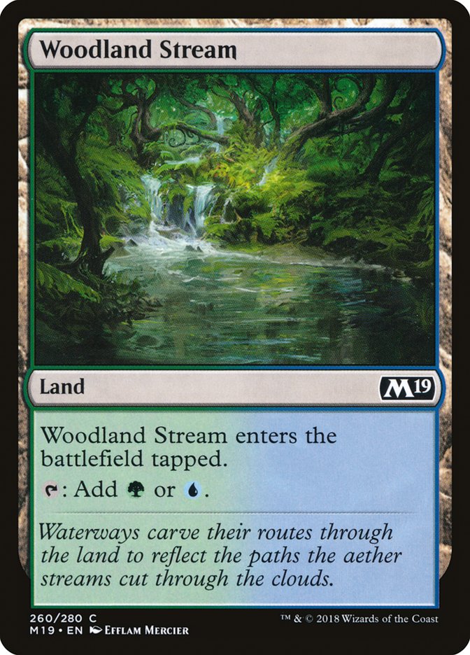 Woodland Stream [Core Set 2019] | Gate City Games LLC