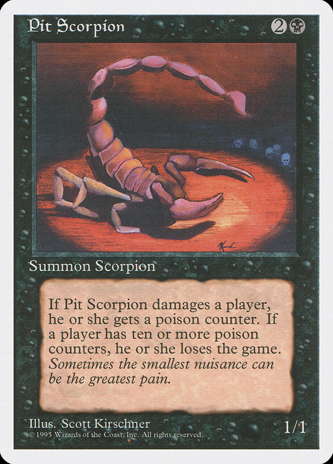 Pit Scorpion [Fourth Edition] | Gate City Games LLC