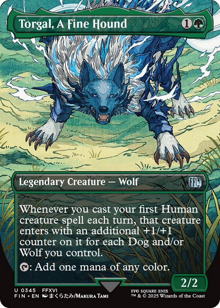 Torgal, A Fine Hound (Borderless) [FINAL FANTASY] | Gate City Games LLC