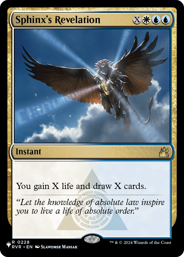 Sphinx's Revelation [The List] | Gate City Games LLC