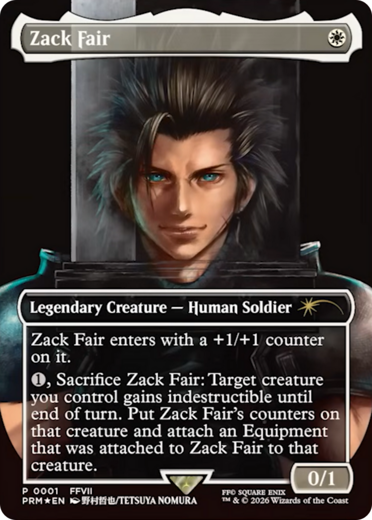 Zack Fair [Media Promos] | Gate City Games LLC