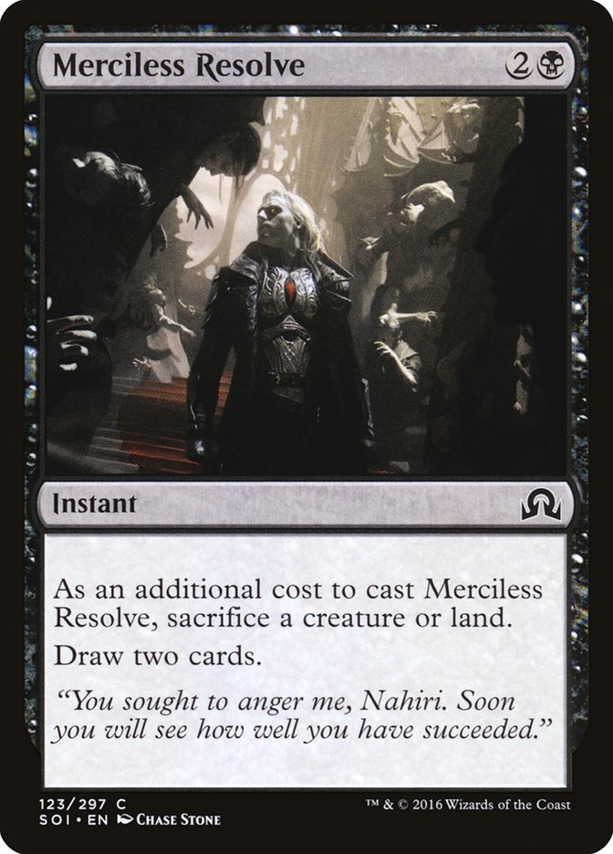 Merciless Resolve [Shadows over Innistrad] | Gate City Games LLC
