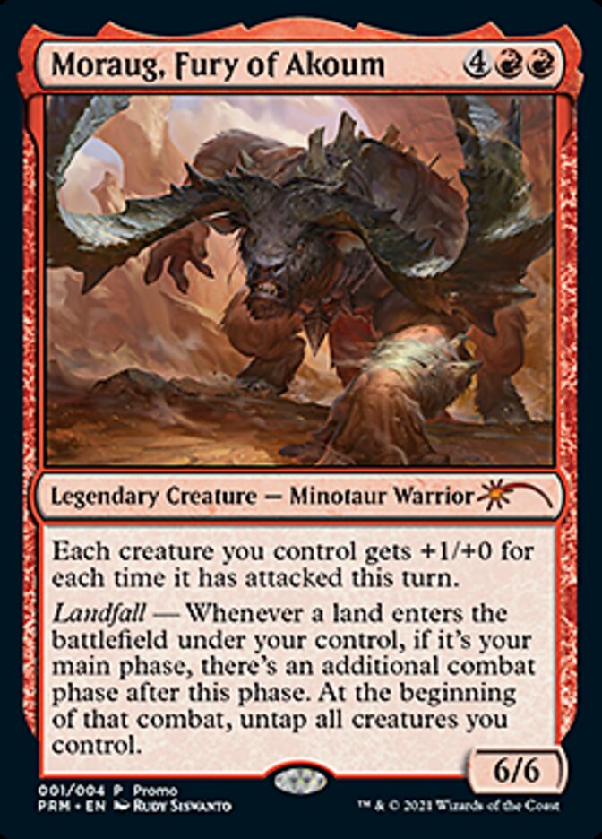 Moraug, Fury of Akoum [Year of the Ox 2021] | Gate City Games LLC