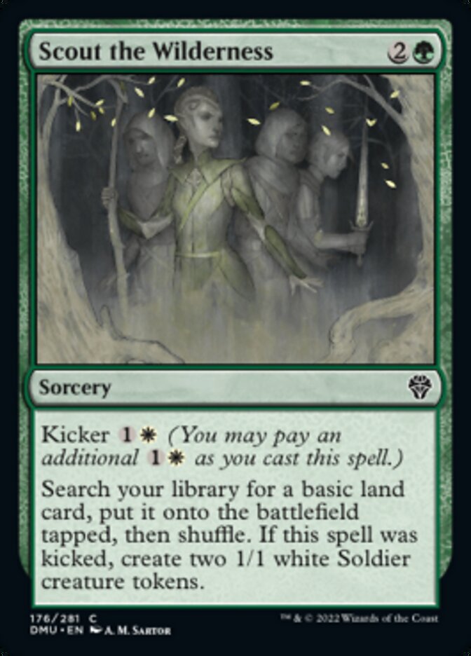 Scout the Wilderness [Dominaria United] | Gate City Games LLC