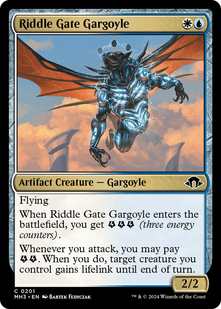 Riddle Gate Gargoyle [Modern Horizons 3] | Gate City Games LLC