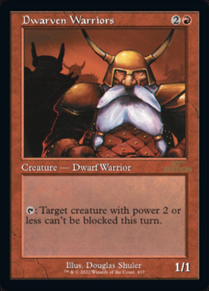 Dwarven Warriors (Retro) [30th Anniversary Edition] | Gate City Games LLC