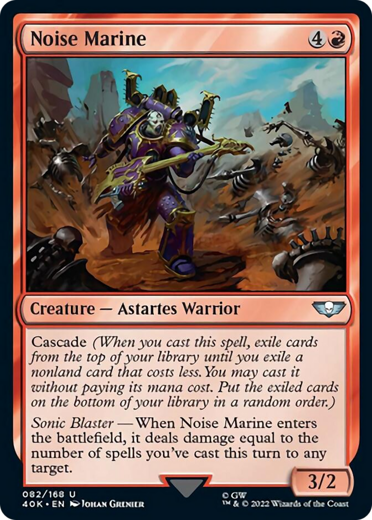 Noise Marine [Warhammer 40,000] | Gate City Games LLC