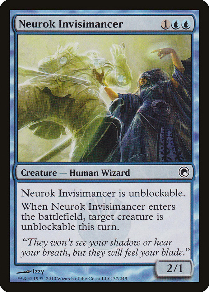 Neurok Invisimancer [Scars of Mirrodin] | Gate City Games LLC